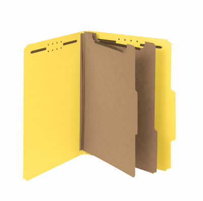 Smead Manufacturing SMD File-Class.Ltr-2 Divr-Yl