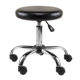 Clark Round Cushion Swivel Stool with adjustable height -  Convenience Concepts, HI497288