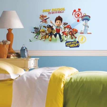 Picture of Paw Patrol Wall Graphix Peel and Stick Giant Wall Decals