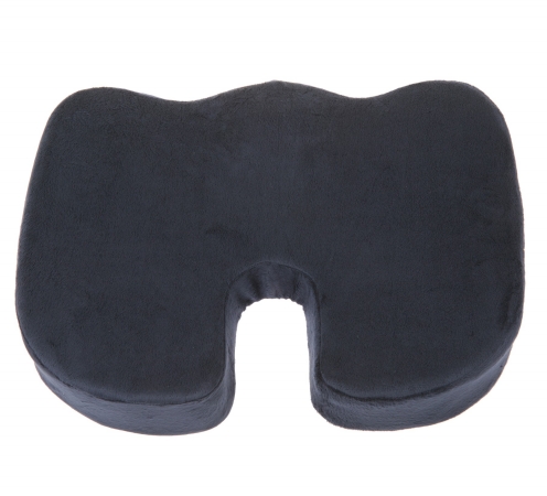 Picture of Living Health Products CCTP-300-Dblue Coccyx Orthopedic Comfort Foam Seat Cushion - Dark Blue