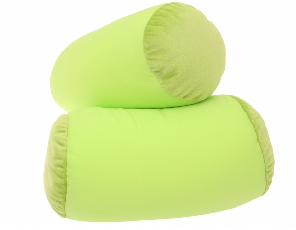 Picture of Living Health Products MBR-006-06 Microbead Roll Mooshi Bolster Squish  - Green  - Microbead roll Mooshi Bolster Squish