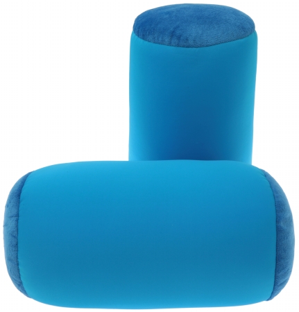 Microbead Roll Mooshi Bolster Squish - Medium Blue