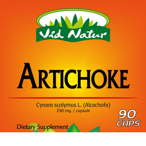 Picture of Living Health Products ART-003-01 Artichoke X90 caps 250mg