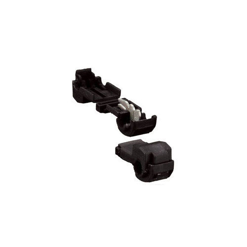 The by Metra 22/26-Gauge T-Tap Black 100-Pack