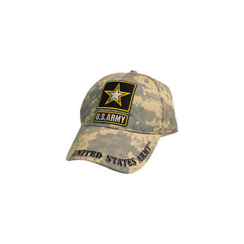 Picture of Eagle Emblems CP00127 U.S. Army Logo Cap Digital Camo