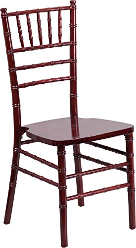 Flash Elegance Mahogany Wood Chiavari Chair []