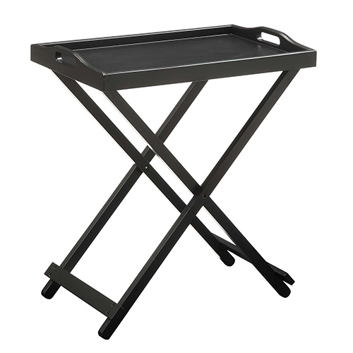 Picture of Folding Tray Table With Black Finish