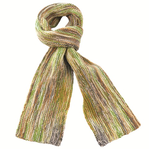 Picture of Nirvanna Designs SC37 - GRN CB - A04 Marbled scarf