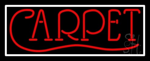 Everything Neon N105-2653 Red Carpet LED Neon Sign 10 x 24 - inches