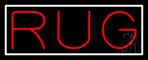 Everything Neon N105-2730 Rug LED Neon Sign 10 x 24 - inches