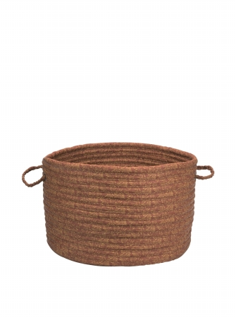 Picture of Solid Fabric Basket - Cinnamon 18&apos;&apos;x12&apos;&apos;