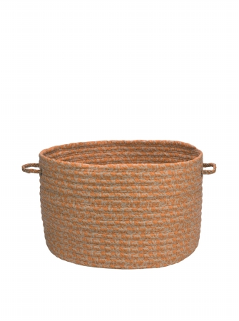 Picture of Solid Fabric Basket - Rust 14&apos;&apos;x10&apos;&apos;