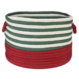 Picture of Candy Swirl Storage Red & Green 18&apos;&apos;x12&apos;&apos;