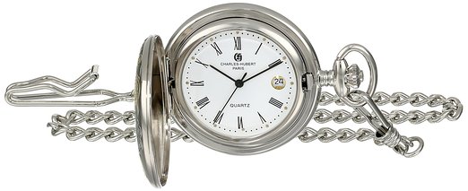 Hunter Case Quartz Pocket Watch