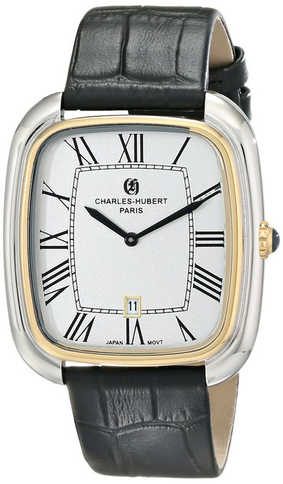 Picture of Charles-Hubert Paris Men&apos;s Stainless Steel Quartz Watch