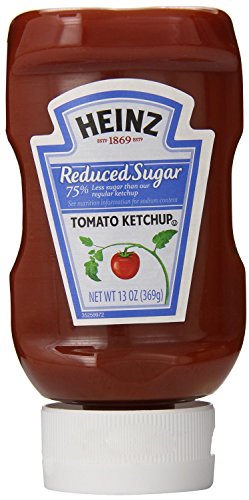 Picture of Heinz Reduced Sugar Ketchup 13 Ounce (Pack of 6)