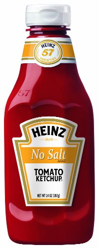 Picture of Heinz No Salt Ketchup 14.25 Oz (Pack of 6)