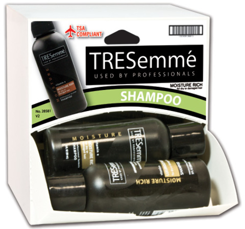 1865410 TRESemme Shampoo Dispensit Case - 3 oz  9 Count Case of 108 -  DDI