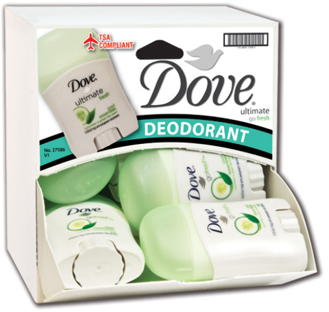 Picture of DDI 1865460 Dove Deodorant Dispensit Case - 0.5 oz  12 Count  Ultimate Case of 192