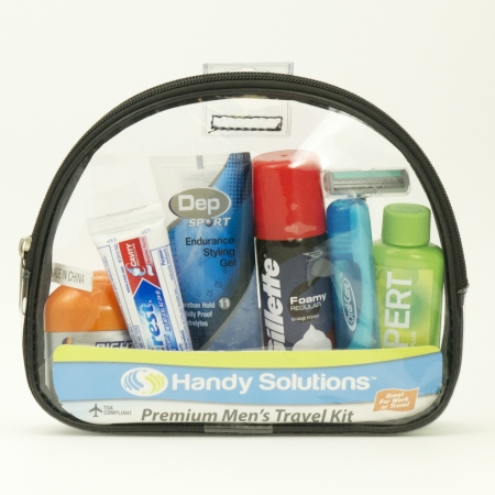 Picture of DDI 1868336 Handy Solutions Premium Brand Men&apos;s Travel Kit Case of 12