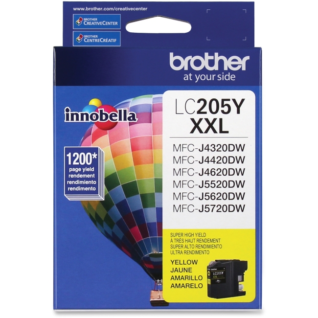 Picture of Brother LC205 Super High Yield Ink Cartridges