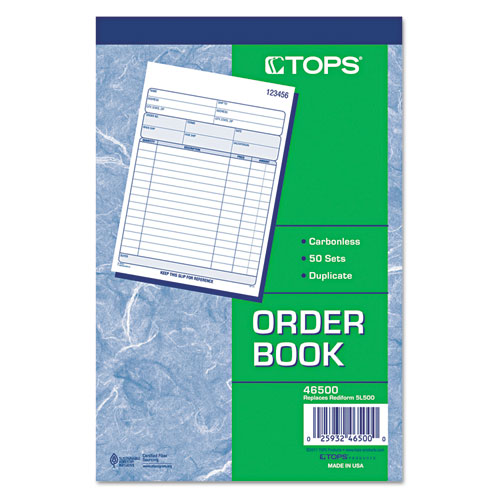 Picture of Tops 2-part Carbonless Sales Order Book