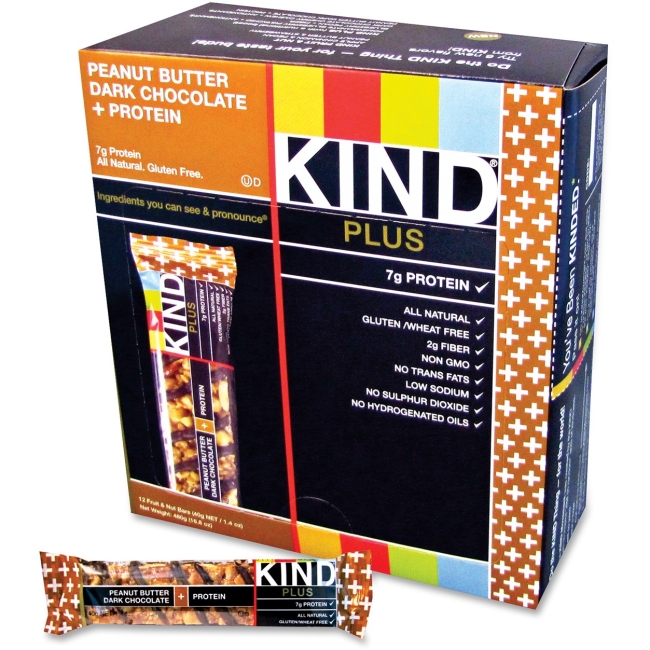 Picture of KIND PB Dark Chocolate Plus Protein Kind Bars