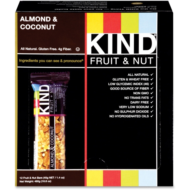 Picture of KIND Almond/Coconut Fruit and Nut Bars