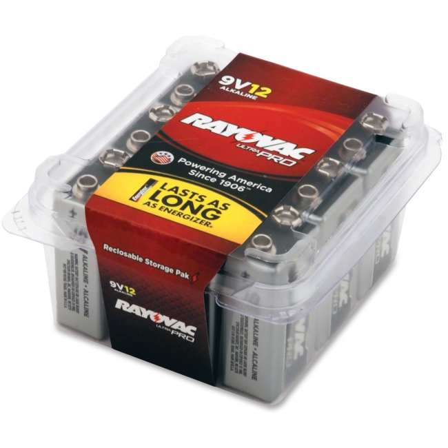 Rayovac Ultra Pro Alkaline 9 Volt Batteries