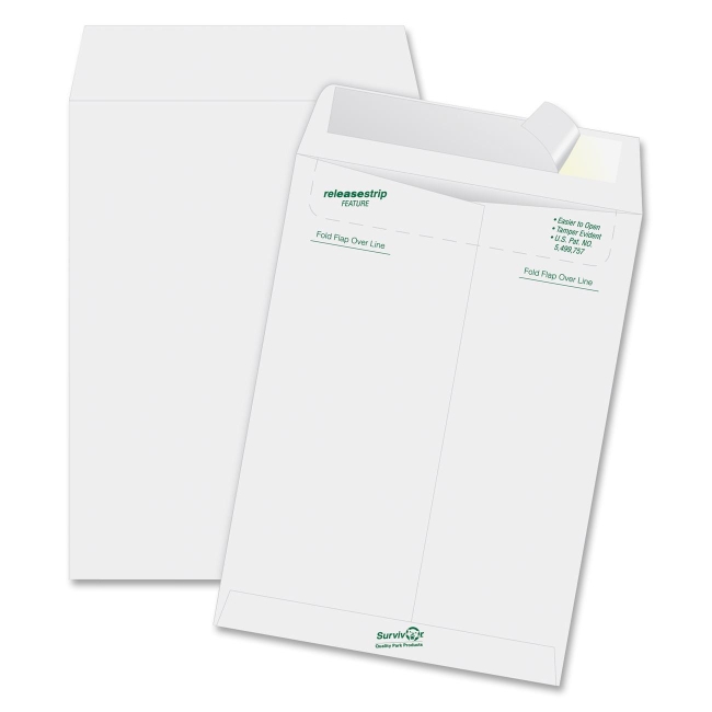 Survivor Tyvek Open-end Envelopes