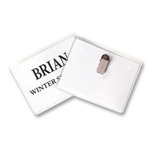 Laser/Inkjet Clip Style Badge Holder Kits