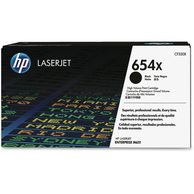 HP 654X High-yield Toner Cartridge -  CF330X