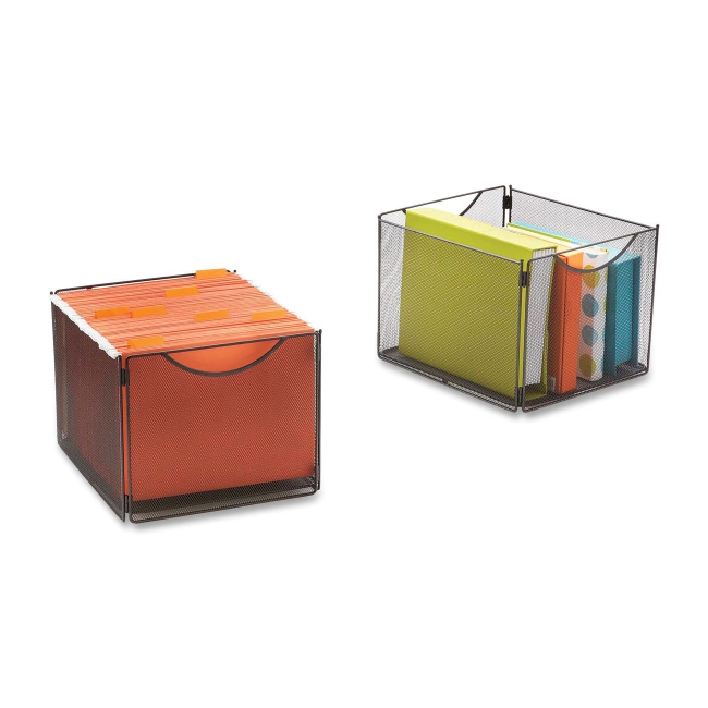 Picture of Safco Onyx Mesh Storage Cube Bins