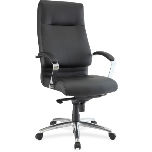 Picture of Lorell Modern Exec. High-back Leather Chair
