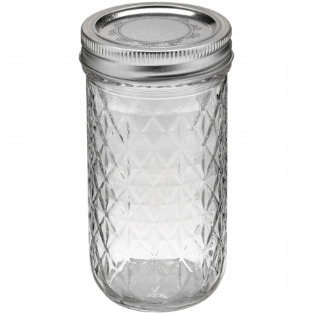 Picture of Ball Quilted Crystal Jelly Jar-12oz Pack Of 12