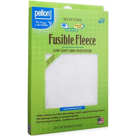 Fusible Fleece-White 22''X36''