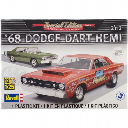 Picture of Plastic Model Kit-&apos;68 Hemi Dart 2 In 1 1/25