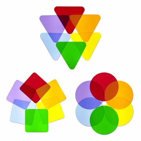 Rainbow Acrylic 3-Pack for Light Tables