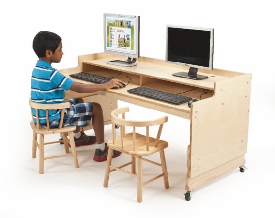 Picture of Adjustable Computer Desk