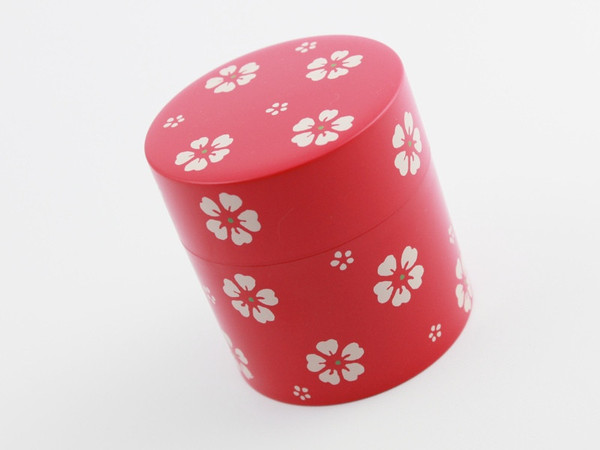 Picture of Red Sakura Green Tea Container