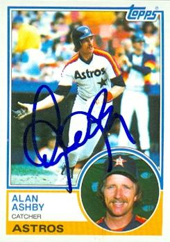 Picture of Alan Ashby autographed Baseball Card (Houston Astros) 1983 Topps No.774