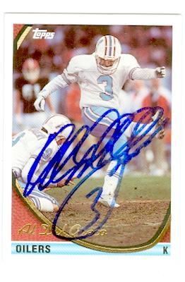Picture of Al Del Greco autographed Football Card (Houston Oilers) 1994 Topps No.269 Gold