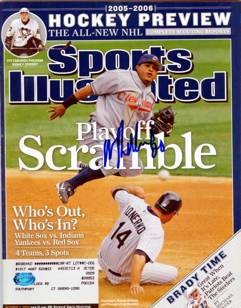 Picture of Ronnie Belliard autographed Sports Illustrated Magazine (Cleveland Indians)