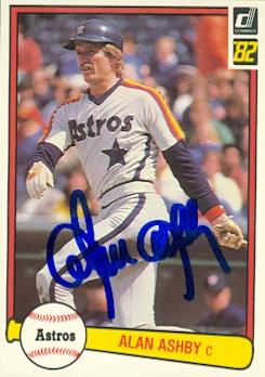 Picture of Alan Ashby autographed Baseball Card (Houston Astros) 1982 Donruss No.317