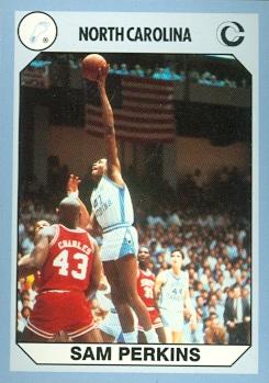 Sam Perkins 1990 Collegiate Collection No.54 Basketball Card