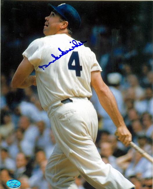 Duke Snider autographed 8x10 Photo (Brooklyn Dodgers) Image No.SC44 -  Autograph Warehouse, 111390