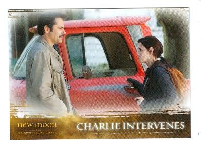 Picture of Twilight New Moon trading card 2009 Summit No.42 Billy Burke Kristen Stewart