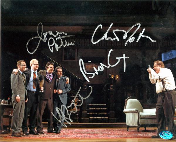 Picture of That Championship Season autographed 8x10 photo Keifer Sutherland Brian Cox Chris Noth Jason Patric Image SC1