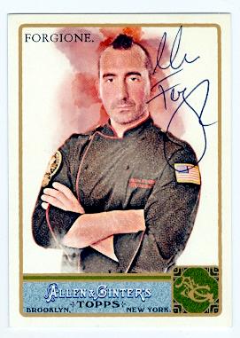 Marc Forgione 2011 Topps Allen and Ginters No.11