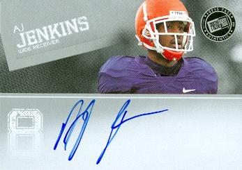 Picture of A.J. Jenkins autographed Football Card (Illinois) 2012 Press Pass No.PPS-AJ Rookie